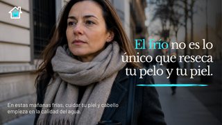 Cómo el frío y el agua de la ducha afectan tu piel y tu pelo en invierno