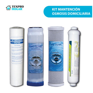 KIT FILTRO OSMOSIS DOMICILIARIA 75 GPD